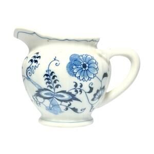 Blue Danube “Blue Onion” Porcelain Creamer 3 3/4” 8oz